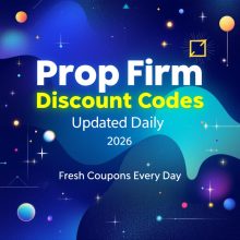 Prop Firm Discount Codes Updated Daily 2026: Fresh Coupons Every Day